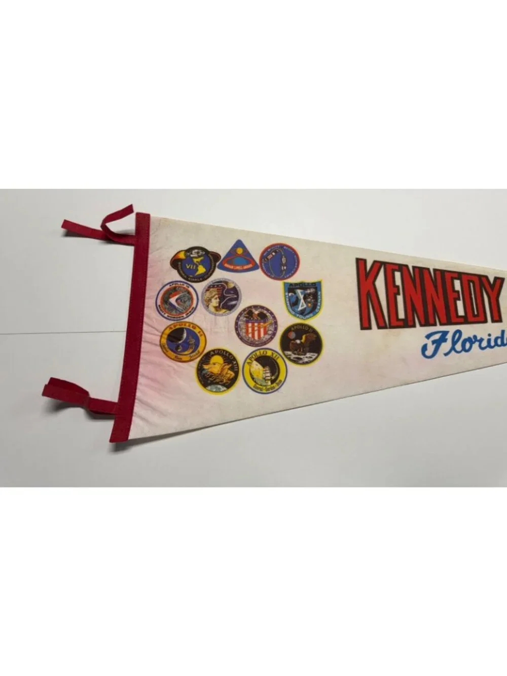 Vintage Kennedy Space Center, Florida pennant